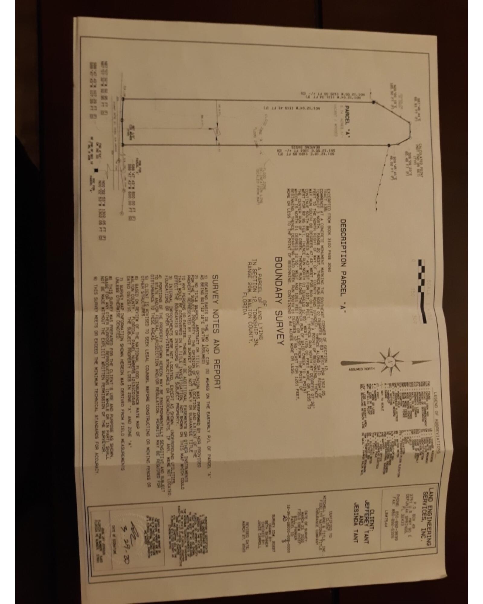 METES & BOUNDS - Residential
