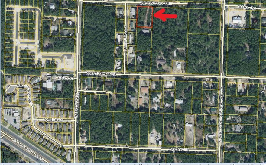 Walk to the beach from this large lot! Inlet Beach is growing and the land is becoming more and more valuable! Get your slice of the emerald coast!