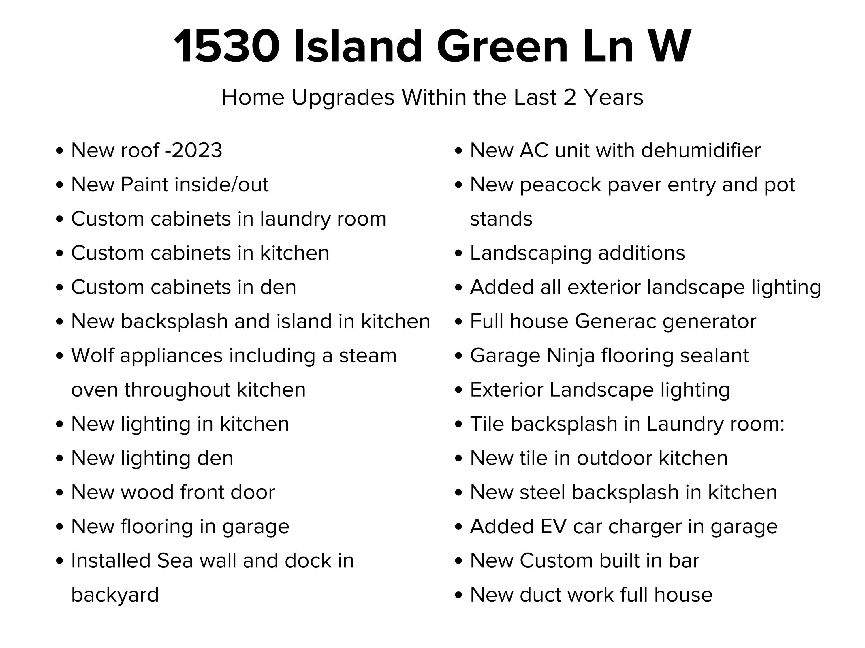 ISLAND GREEN - Residential