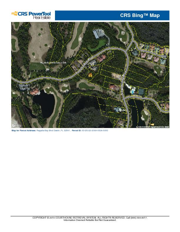 Golf course front lot in Regatta Bay overlooking nature preserve!! Build your primary or investment home on this lot situated on the #9 fairway in one of the most exclusive Destin subdivisions. There is no built out time. Regatta Bay amenities include the golf course, owners clubhouse and pro shop, walking trails, pool, tennis courts, and playground within a gated community. Experience fine dining at Rutherford's 465. Boating enthusiasts are a very short distance to Legendary Marina and the Choctawhatchee Bay. Sellers are offering to convey home plans with purchase. BRING ALL OFFERS!!