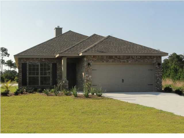 NEW CONSTRUCTION. The Oakley A design. 3 bedrooms and 2 full baths with open floor plan. 2 car garage, patio, GE appliances, generous landscape package and Fabric Shield Hurricane Protection. Wonderful pool and clubhouse with multiple ponds in community. Great Buyer incentives include $7,500 toward Closing Costs and Prepaids with Preferred Lender. Very close to beaches, restaurants, golf, shopping, hospital. Located adjacent to Sandestin. Enjoy the best the area has to offer! PICTURES OF INTERIOR OF HOME ARE OF AN EXISTING/STAGED OAKLEY A
