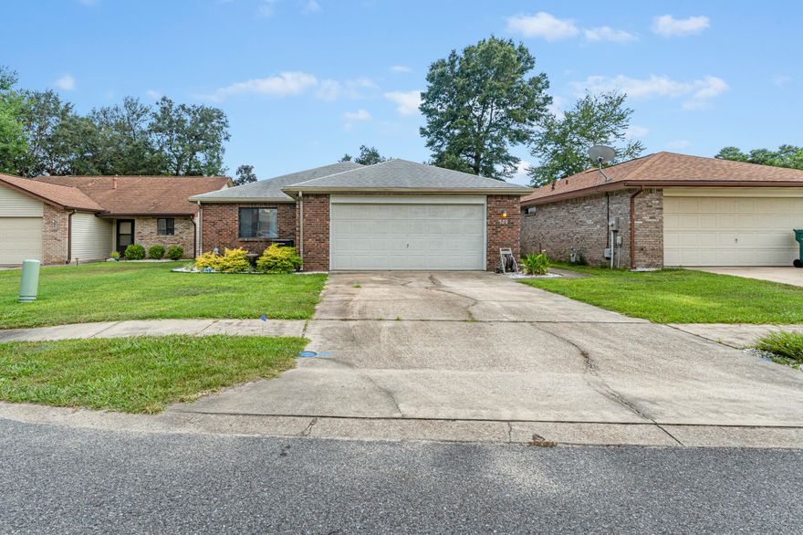 Move in ready! This wonderful single story home located in a quiet cul-de-sac has all the major items done for you. A complete HVAC system was installed in May 2018, new water heater 2017, special energy efficient roof in 2011, new stainless steel refrigerator in 2018, Kitchen-Aid Dishwasher in 2017 and microwave in 2016. Kitchen was updated with Quartz countertops and the cabinets received an overhaul with new white paint, knobs and pulls. Luxury vinyl plank flooring in throughout the house with the exception of two guest bedrooms. This home offers an oversized 2 car garage and an outdoor storage shed. Recently enclosed  screened porch with impact windows and mini-split. Current owner installed hurricane shutters, new garage door, new driveway and walkway, French doors, gutters, Reme Halo