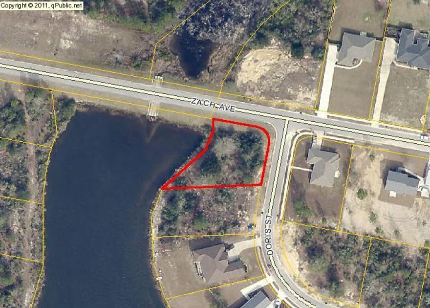 Wonderful lake front corner lot in Lake Arthur Estates. Perfect spot to build your dream home! Low county taxes! Subdivision features playground and picnic area.