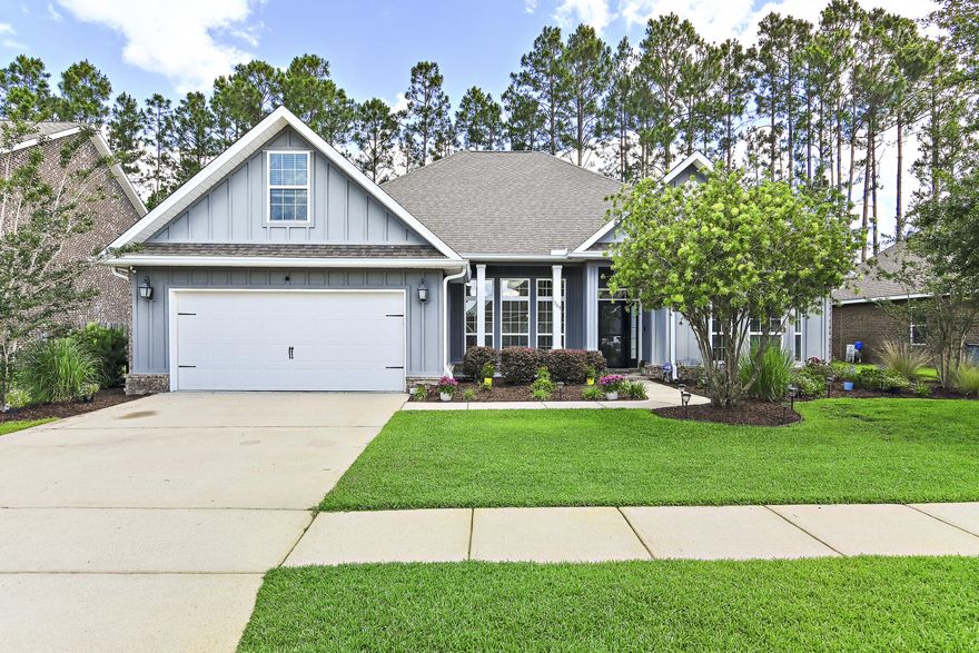 OPEN HOUSE SATURDAY MAY 25, 11AM-2PM.  Create new memories in this beautiful, open floor plan home.  3 bed/ 2 bath/ Study/ Bonus room over garage (potentially 4th bedroom).  Granite countertops kitchen and baths, SS appliances (refrigerator, dishwasher, microwave, gas stove), screened rear porch, Crown Molding in entry, family room and master bedroom.  Tile in commons areas, baths and utility room.  Nice yard with garden beds ready for your vegetable or flowers plantings.