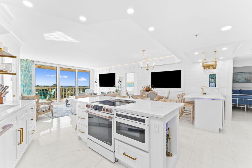 Discover your fully remodeled beachfront paradise on the 3rd floor of the prestigious St. Maarten building at Silver Shells Resort. Every inch of this stunning unit has been meticulously renovated from floor to ceiling, offering a luxurious living experience in the heart of Destin. Prepare to be amazed by not just one, but two gorgeous primary suites, each offering breathtaking Gulf views and direct balcony access. Need more space? The third bedroom and bath on the resort side provide extra comfort, with all rooms featuring brand-new premium mattresses for the ultimate in relaxation.One of the lavish suites boasts a king bed, a flat-screen TV, and an elegant bathroom with a walk-in shower and double vanity. The second suite is equally impressive, with a king bed, a flat-screen TV, balcony access, a spectacularly updated full bathroom, and stunning views.

As you step off the elevator, you'll be welcomed into your living space with floor-to-ceiling windows that showcase the incredible Gulf views. The dining area seats four at the high-top counter and eight at the spacious table. The modern kitchen is fully equipped with premium stainless-steel appliances, a spacious pantry, separate wetbar for your entertaining delight and so much more. 

Outside, the expansive beachfront balcony invites you to dine al fresco or simply soak up the sun while enjoying the serene ocean views.

Silver Shells offers 24/7 gated security, an on-site Ruth's Chris Steakhouse, and the largest lagoon pool in Destin. You'll also have exclusive access to 1,000 feet of private beachfront, complete with reserved umbrellas and chairs for your convenience.

The Sand Bar, a poolside bar, serves food and drinks right on the beach, a rare and unique amenity in Destin. Additionally, you're just moments away from top-notch restaurants, shops, and attractions like golf courses, water parks, and Destin Harbor. If you're flying in, Destin Executive Airport (DTS) is just 1.5 miles away.

Don't miss this incredible opportunitycall today to schedule a tour and experience the ultimate in Destin coastal living. This is a must-see property that will exceed all your expectations!