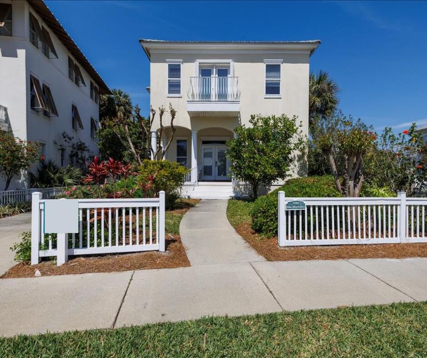 This home is a beach house dream come true. The curb appeal instantly brings you to a place of tranquility and relaxation - you are 'home'. As you step inside, you will fall in love with the charm this home offers. The beautiful new hardwood floors on the first level layout a welcoming floor plan for family and guests alike. Enjoy the tastefully designed kitchen and the open living room space perfect for hosting. The second level is just as enchanting, featuring 3 bedrooms and 2 full baths. You will also enjoy having the laundry room on the second level for your convenience. Each bedroom is spacious and beautifully executed. Take note of the amazing master closet (you will love the size!). Luckily, the qualities of this home aren't just restricted to the inside. One of the best features of