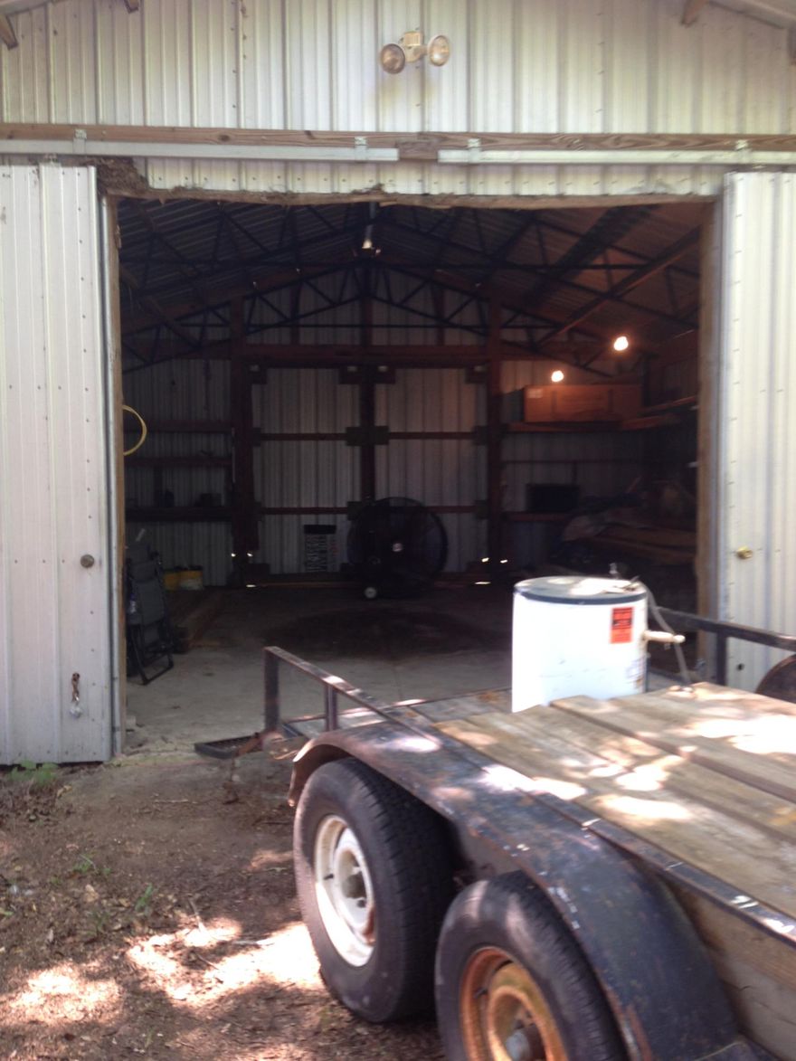 Nice 27 acre parcel. Partially wooded. There is a stream on the property. There is also an old house with well and septic on the property which Seller is giving no value to it. You are purchasing for the land only.