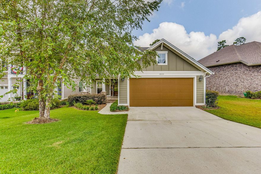 PRICE ADJUSTMENT!  Welcome to this charming CRAFTSMAN style Home located in the beautiful, gated community of NATURE TRAIL. This Home backs to the serene view of the Conservancy Green Belt. Step inside to your flex and family room with views to the preserve. This home features 3 spacious bedrooms all of which have walk-in closets. The primary suite features two walk-in closets, plantation shutters and crown molding, a generously sized bathroom with a stone floor shower, jacuzzi tub and double sinks. The family room includes a gas fireplace, plantation shutters and crown molding. The kitchen features upgraded wood cabinetry, island, stainless steel appliances and crown molding. The loft area makes a perfect space for a second family room, craft/hobby room, media room or study. The full width back porch provides for tons of space to relax and put your feet up while admiring the beautiful views. A large laundry/mud room, epoxied garage floor and dual zone A/C add all the utility you need in a home. Nature Trail is a unique community with miles of trails and over 750 acres half of which is dedicated to nature. The Lodge offers a themed meeting center, fitness center, resort style pool, playground, ball field and tennis/pickleball court all set among the tranquility of the nature.