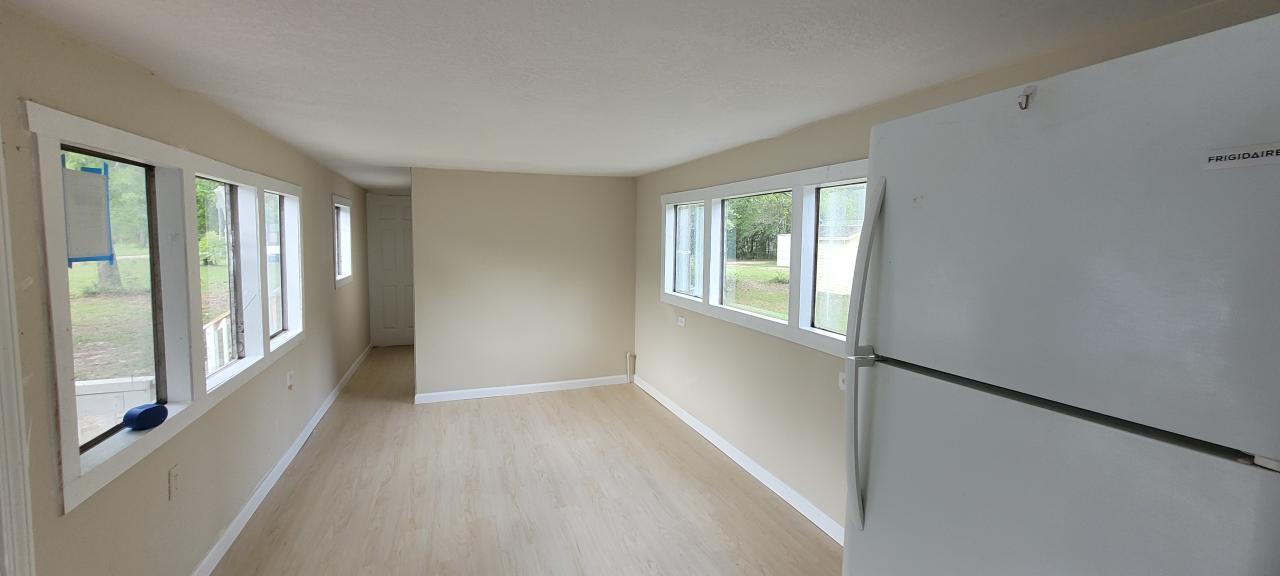 Newly remodeled small 1 bedroom mobile home located in a quiet park. Washer and dryer hookup on unit