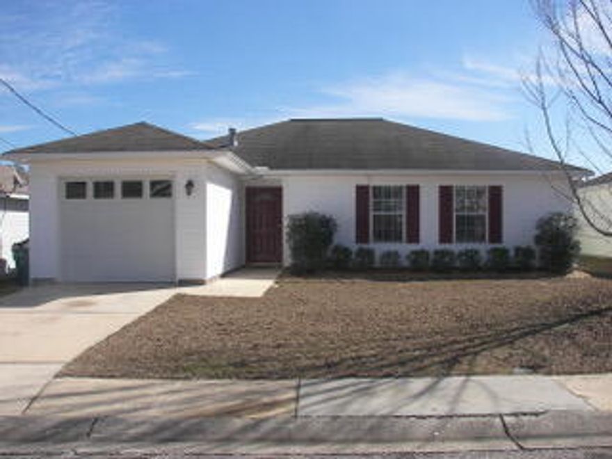 **Available July 15th!!****No pets**Welcome to this inviting 3-bedroom, 2-bathroom home that offers comfort, space, and convenience. The spacious living area features neutral tones and plush carpeting, providing a cozy setting for relaxing or entertaining. A dedicated dining space with a lovely light fixture flows directly into the kitchen, making mealtime a breeze.The kitchen is equipped with ample cabinet storage, a clean electric range, and a practical layout that's perfect for everyday use. Both bathrooms are well-maintained, and the master bath includes a full-size tub and shower combo. Enjoy your mornings or evenings in the fully fenced backyard  ideal for pets, play, or quiet outdoor time. The home's exterior features a charming front porch, a single-car garage, and a low-maintenance yard.

Don't miss out on this great opportunity  schedule your showing today!

**All pets are registered via pet screening, and all assistance animals are verified through the same screening process.**

**Carpet cleaning (if applicable) & Admin Fee charged **

Tenant to verify all data. Please contact Sound Choice Real Estate to schedule a showing- 850-389-8533.

***Approval is based on several factors as follows***
- Rental History and Verification
- Employment History and Verification
- Credit History
- Criminal Background & Terrorist Database Check
- Pet Verification
