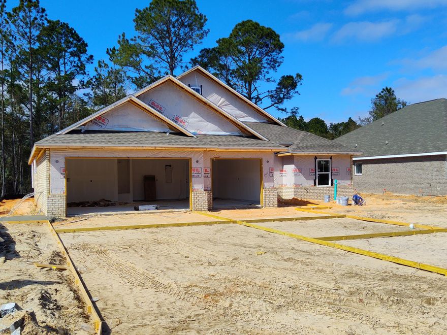 * Under Construction - Anticipated completion September 2022  * ALL COLORS & OPTIONS HAVE BEEN SELECTED BY THE BUILDER * BUILDER SAYS NO CHANGES OR ADD ONS * Color Selection Samples Can Be Viewed By APPT ONLY * Cameron Isle Features: 4 Bedroom, 3.5 BA  *3 Car Garage *Split Bedroom plan  *  10 Ft Flat Ceilings in main living area *Granite Kitchen & Bath Countertops *Stainless Steel Appliances  *Walk In Pantry* Master Bath: Tile Floor, Dbl VanIty *Builder's Signature Walk in Tile Shower  * Large Walk-in Closet *Builder's Warranty Plan Included *BUILDERS POLICY-NO ONE IS ALLOWED ON JOBSITE DURING CONSTRUCTION HOURS***AGENTS READ AGENT NOTES***