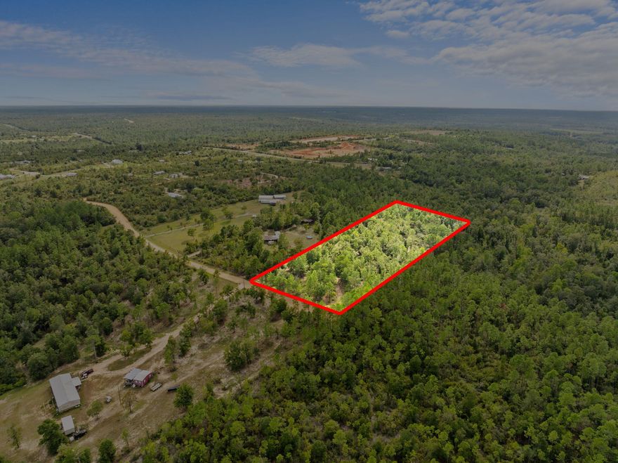 Nestled in the serene landscapes of Chipley, Florida, this unrestricted vacant lot located at 2816 Highview Trail offers an incredible opportunity to create your dream home or investment property. Spanning 5.42acres, this beautiful parcel is surrounded by nature, providing a tranquil escape while being conveniently located near Orange Hill Gator Farm. Being unrestricted, you get to enjoy the freedom to build your vision without the constraints of stringent zoning regulations. Whether you're considering a single-family home, a manufactured home, or recreational use, the possibilities are endless! Per a recent survey done on the lot there was a small SPRING found on the lot which is an amazing feature the property has to offer
