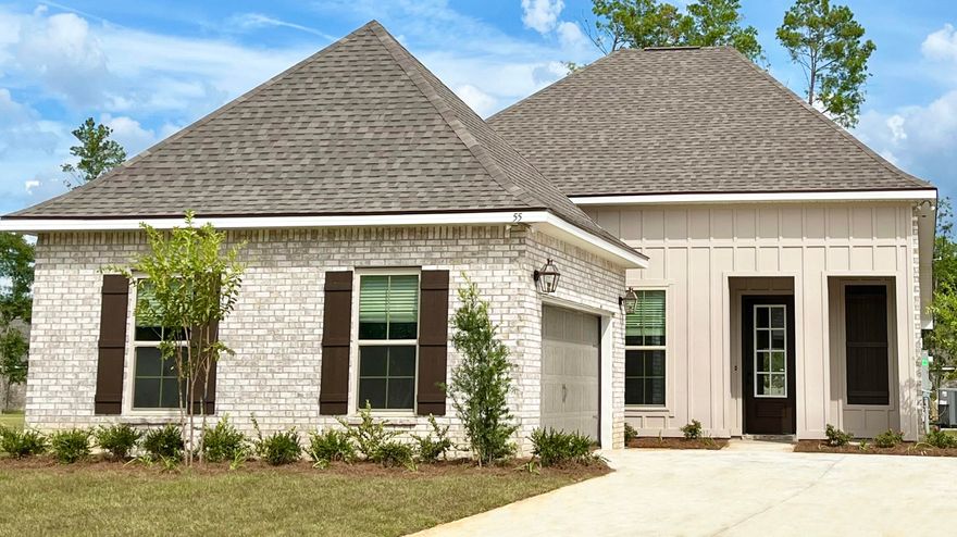 Awesome builder rate incentives and FREE window blinds OR front gutters plus a smart home package (restrictions apply)!The ROUSSEAU III G in Splendor at Hammock Bay community offers a 3 bedroom, 2 full bathroom, open design with a separate dining room and office. Upgrades added (list attached).  Features: double vanity, garden tub, separate custom tiled shower, and walk-in closet in master bath, tray ceiling in master bed, kitchen island, walk-in pantry, boot bench and drop zone in mudroom, covered rear patio, crown molding, recessed lighting, smart connect Wi-Fi thermostat, smoke and carbon monoxide detectors, landscaping package, architectural 30-year shingles, flood lights, and more!Energy Efficient Features: water heater, kitchen appliance package, and more!