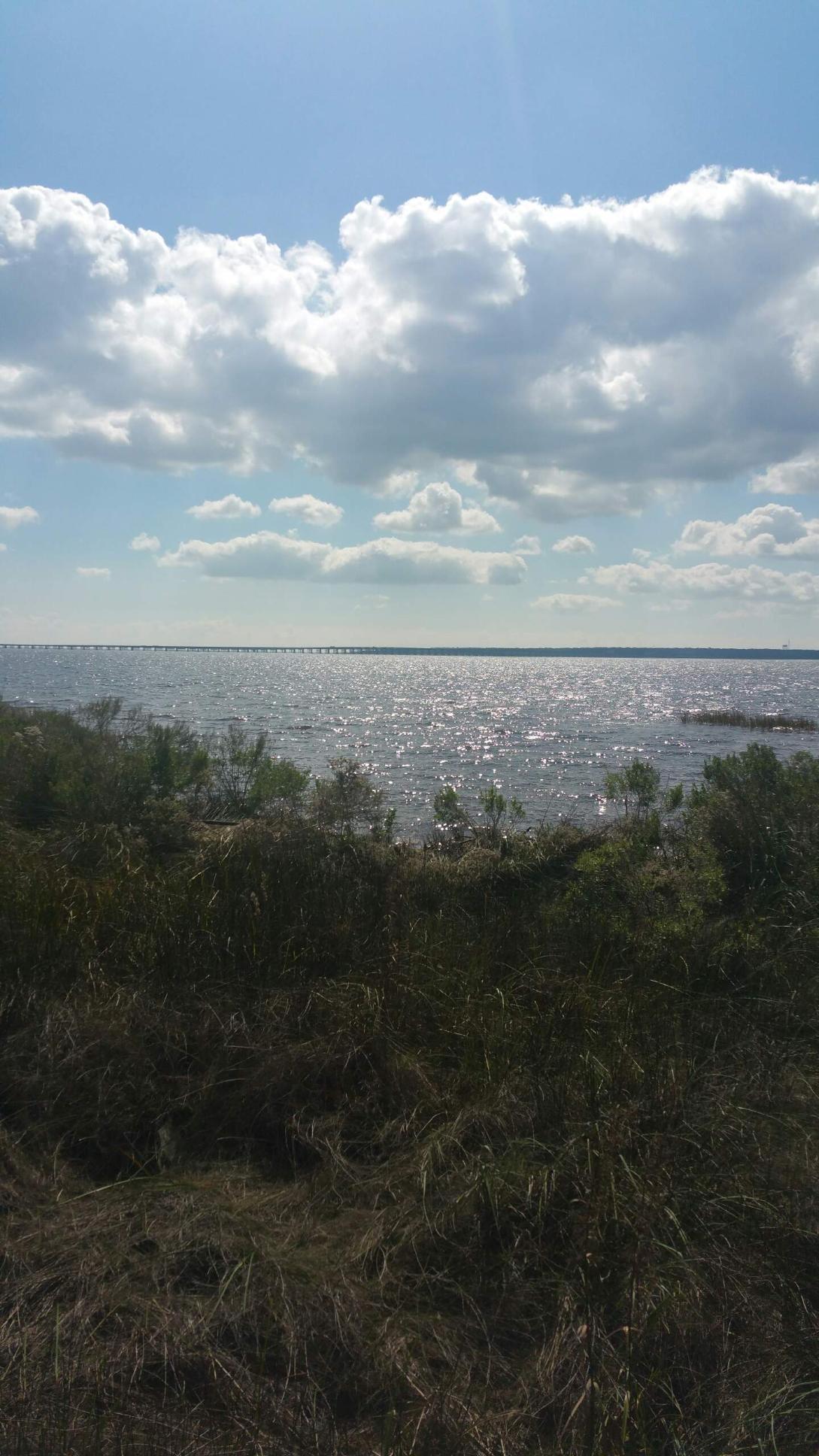 Ever dream of building on the water? Watching the sunset from your back porch? Here's your chance. This bayfront homesite sits on over an acre of total privacy. Love to fish . . . step out your back door to the Bay to catch redfish, mullet, and flounder. Lot was cleared in 2004, some weeds and such have grown back, but clear of large trees. Ready To Build.