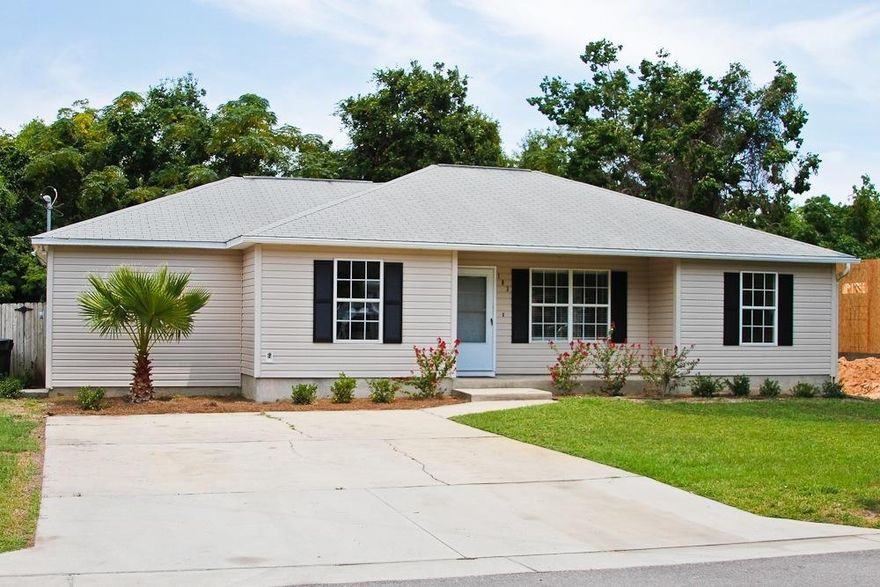 New on the market! Priced to Sell! 4 Bed/ 2 Bath, Large walk-in closets. All Brand New Stainless Steel Kitchen Appliances with warranty and carpet throughout the house. Nice wooden deck, good size fenced in back yard perfect for entertaining. Great location close to both military bases and shopping centers. Come see this charming Move-in Ready house today!