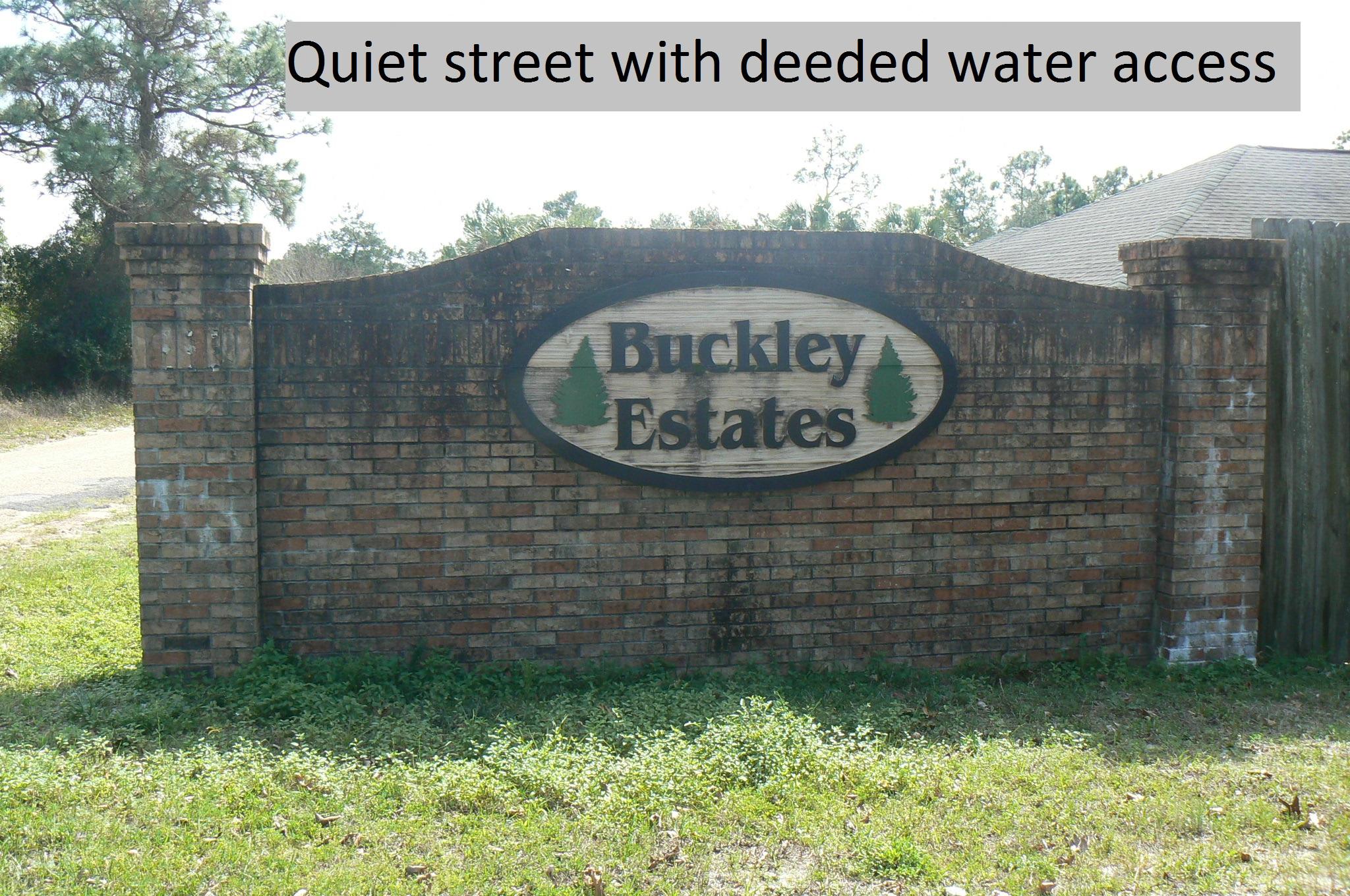 BUCKLEY ESTATES - Land