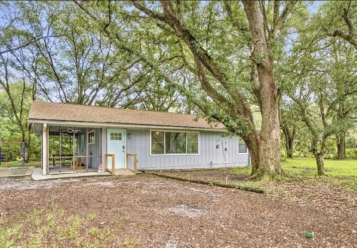 Your Country Escape!Check out this charming 2-bedroom, 1-bath home that's sitting on a little over an acre! With 1,008 sq. ft., it's the perfect spot for anyone looking to embrace the country living. Step into the large living room with an open floor plan that creates a welcoming and spacious feel. You'll find fresh paint and new flooring throughout making it cozy and modern. The kitchen has been updated with new cabinets and appliances, a new HVAC system (with all the ductwork!), water heater, and roof have all been updated in 2021!!This spacious lot offers plenty of room for you to grow a garden and even keep chickens or goats if that's your thing! With beautiful, mature trees all around, it creates a cozy setting where you can enjoy nature and make your own little homestead. This home also includes a separate storage shed for your yard tools and a playground for the kids to enjoy!
Property is zoned in the county, so you'll enjoy the benefits of lower taxes.
This cozy cabin is ready for you to call it home. Don't miss out schedule a showing today and see all the potential this place has to offer!