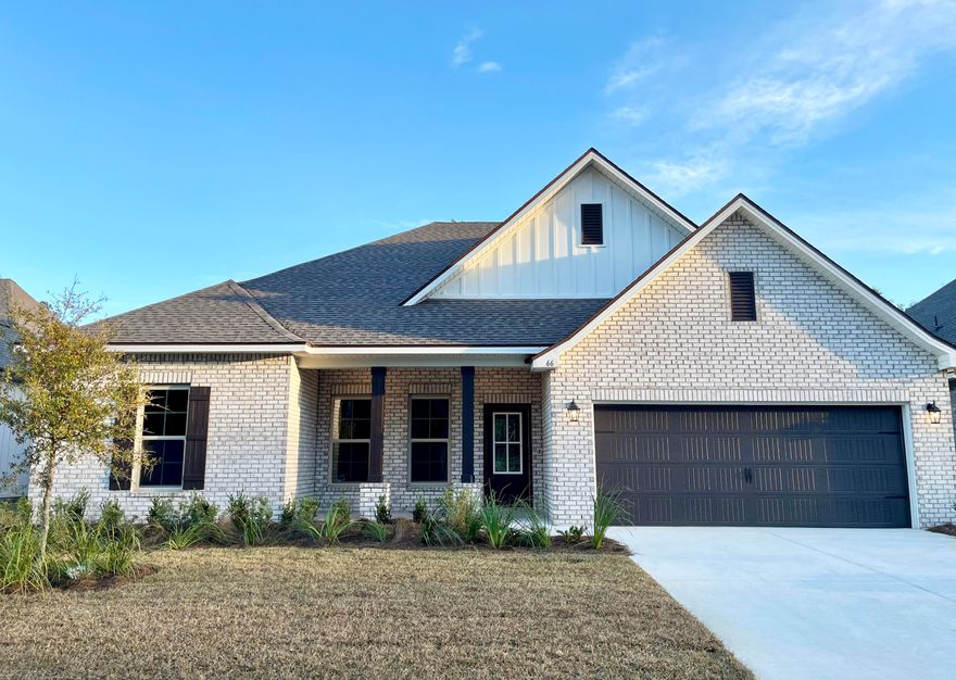 Awesome builder rate, FREE smart home package + choose 1 of the following free: front gutters, refrigerator, or window blinds. Restrictions apply.

The COMSTOCK III H in Bird Song at Hammock Bay community offers a 4BR, 2BA, open design. Upgrades added (list attached).  
Features: double vanity, garden tub, separate custom tiled shower, and walk-in closet in master bath, kitchen island, walk-in pantry, boot bench in mudroom, covered front porch and rear patio, walk-in closets, crown molding, recessed lighting, framed mirrors, smart connect WIFI thermostat, smoke/carbon monoxide detectors, landscaping package, architectural 30-year shingles, flood lights, and more!
Energy Efficient Features: water heater, kitchen appliance package, vinyl low E windows, and more! Energy Star Partner.