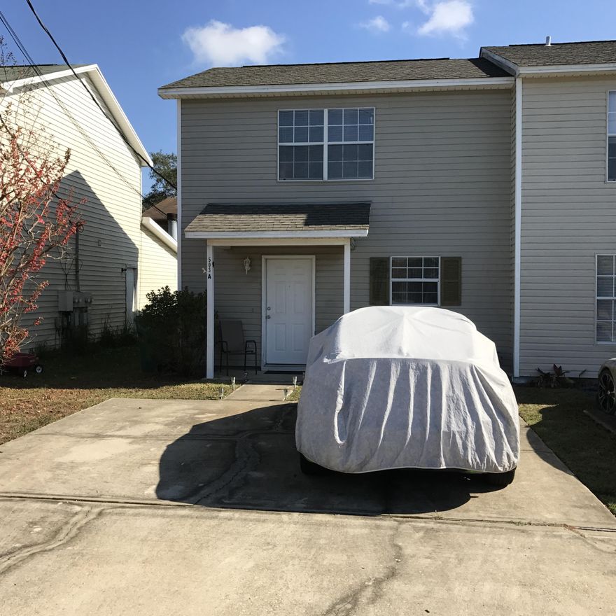 Short Sale. Great investment opportunity. Spacious townhome close to Hurlburt Field. Needs some TLC. (See also listings for units B, C and D.) Buyer to verify all pertinent information including square footage. Property to be sold as is.