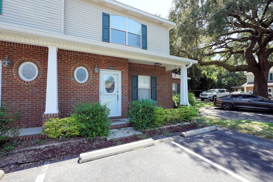PRICE ADJUSTMENT on a charming end unit townhome with a NEW ROOF in Grand Oak Place, located in the center of Niceville on a quiet dead end street close to schools and shopping. Being an end unit, you will enjoy the privacy of being next to the grassy common area as well as having a low maintenance paver patio in the tidy back yard. The open concept living area downstairs features neutral tile flooring and a nicely appointed kitchen with updated appliances, granite counters and plenty of cabinets. The master suite is also downstairs and there are two additional bedrooms and another full bath upstairs. This property would make a wonderful primary residence, second home or could serve as a great investment property! Come and see it today...this is what you have been looking for!