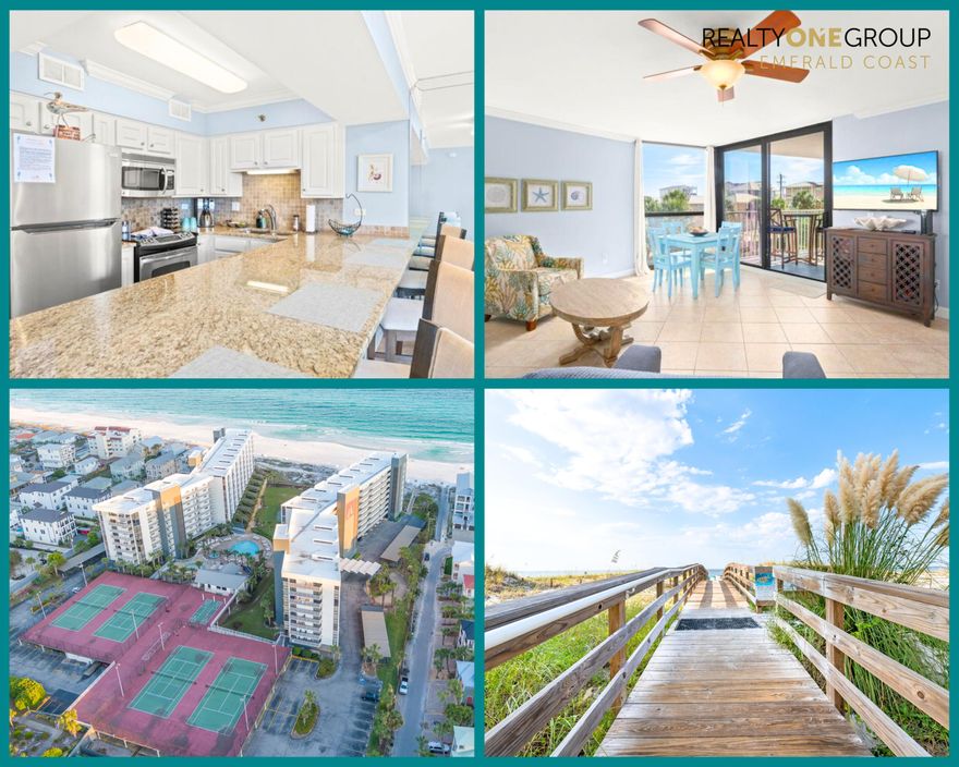 **Seller Financing Possible**Welcome to your new slice of paradise! This 2-bedroom, 2-bath Gulf-view beauty is more than just a condo--it's a lifestyle upgrade. Located just a breeze away from the beach, this fully furnished getaway is ready for you to drop your flip-flops and dive right in.Lowest priced unit in the whole place... they're also covering the upcoming $11,000 special assessment because they're just that awesome. Picture this: You, sipping margaritas on your balcony, watching the sunset over the Gulf. Your friends will be so jealous, they might just move in. (Good thing you've got a spare bedroom.)

Don't let this opportunity slip through your sandy fingers. Call now, before someone else snatches this deal and you're stuck reading boring descriptions of places that don't come with free money.