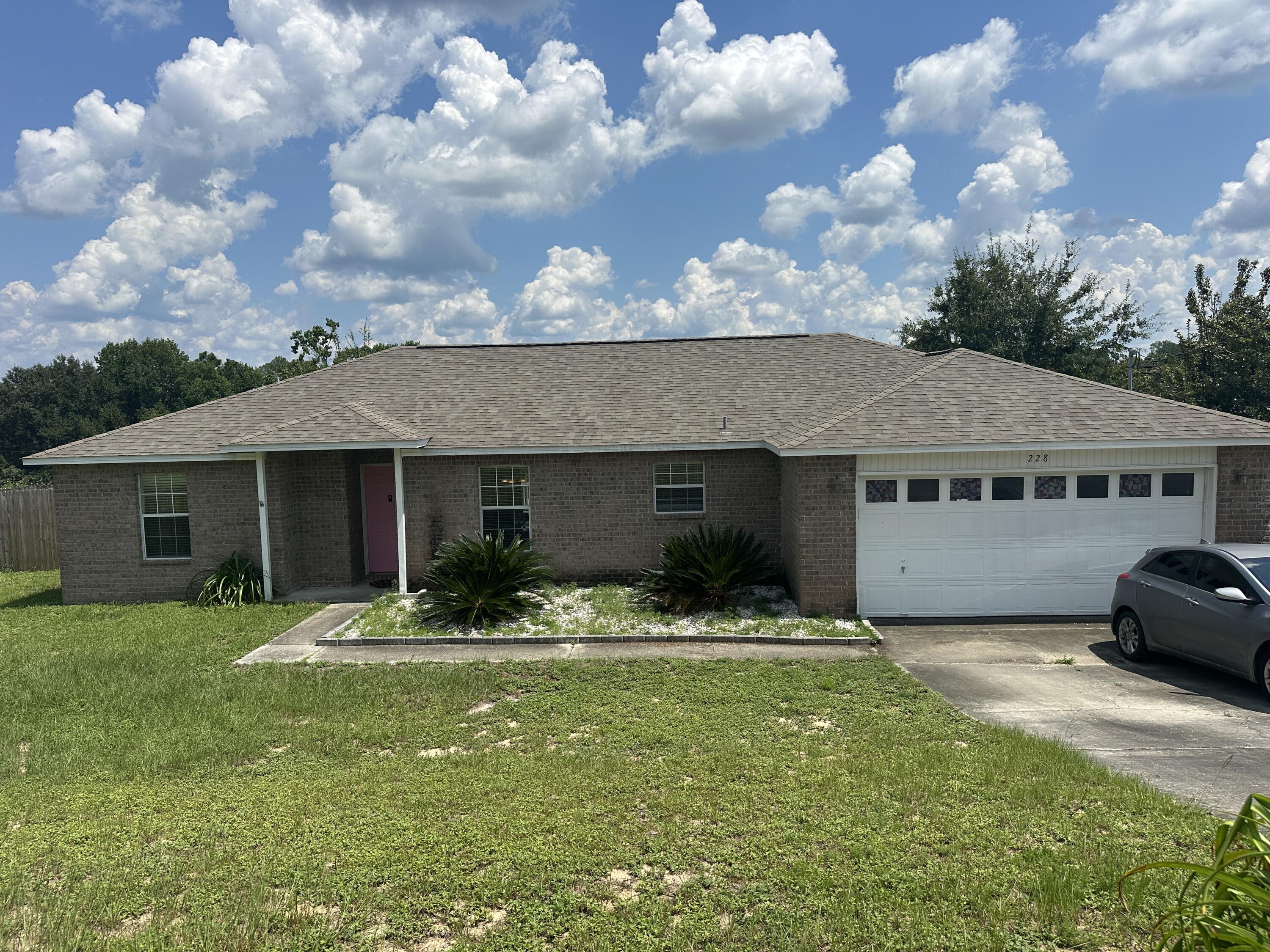 Welcome to 228 Trish Drive--a spacious and well-laid-out home located in the desirable southwest area of Crestview. This charming residence offers a comfortable split floorplan featuring 3 bedrooms, 2 full bathrooms, and a large laundry room for added convenience.The heart of the home is a bright kitchen with stainless steel appliances, a cozy breakfast nook, and a formal dining room perfect for family dinners and special occasions. You'll also love the oversized two-car garage and generously sized backyard--ideal for outdoor living and entertaining.While this home is move-in ready, a little TLC--especially in the paint department--offers the perfect opportunity to add your personal touch and truly make it your own.