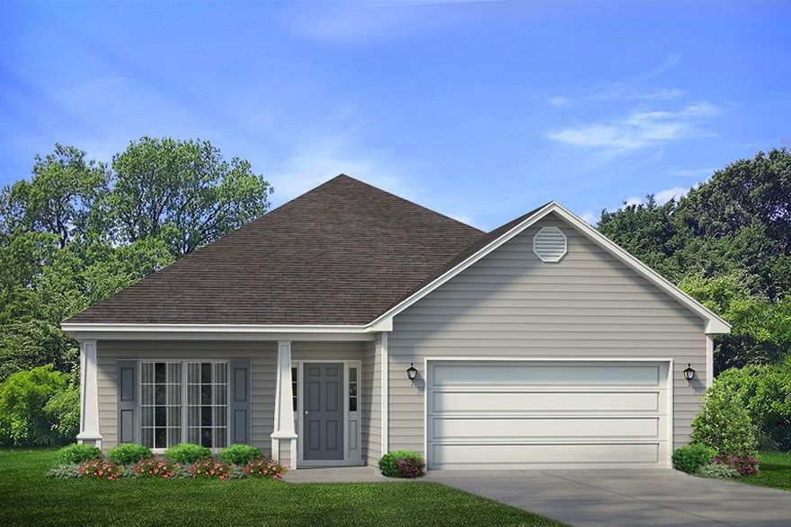 tWelcome to Stonegate! Be the first homeowner of this new construction residence with peace of mind builder warranties and latest energy efficiency! This beautiful home features wide open living and dining spaces with formal dining or office space in front of home. Great size bedrooms all with large walk-in closets. Great ranch concept showcases a two car garage, front and back covered porches with views of the community pond and state forest! Don't miss this fantastic opportunity to own brand new in South Walton!