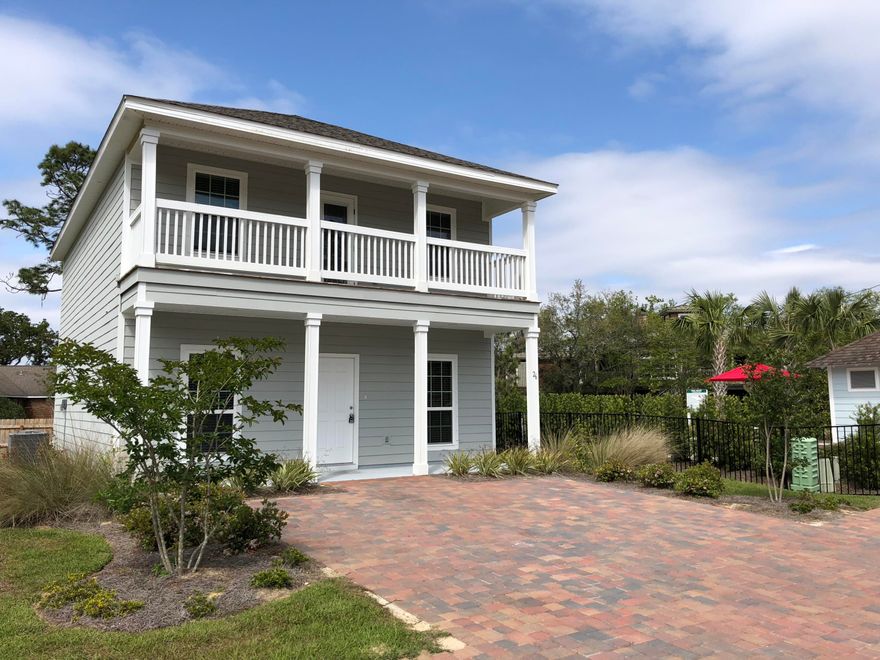 Beautiful single family home with bay views from almost every room. The home features fabulous full length balconies off living room and Master Suite to view the bay sunsets and feel the tranquil Bay breeze. Community is steps from the Bay and minutes from Beaches and the Gulf. Intimate community in the heart of Santa Rosa Beach. Tranquility by the Bay is a pool community of only 15 homes. Nearby is a public park with boat launch, basketball courts, great kayaking and paddle boarding. Home has beautiful flooring throughout and granite countertops, upgraded appliances, and fixtures. Plenty of storage with a storage room off of the back deck. Tenant to verify all dimensions This property won't last long!