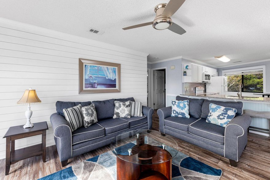 Fully Renovated Beach Condo/Prime Investment with Strong Rental History. Discover the perfect blend of coastal charm, modern updates, and rental-ready convenience in this beautifully renovated 2-bedroom, 2-bathroom condo in the heart of Miramar Beach. Located in a well-maintained community, this unit offers multiple pools, owner storage, and assigned parking, making it an ideal vacation home or investment property with a proven strong rental history.Just a short distance from one of the largest public beach accesses in Miramar Beach, this condo provides effortless access to the white sugar-sand beaches and emerald Gulf waters. Whether you're looking for a personal retreat or a turn-key investment property, this unit delivers exceptional value. The fully updated interior features a  stylish open-concept living area, a modern kitchen with premium finishes, and spacious bedrooms designed for comfort. Step outside to enjoy the community's multiple pools, beautifully landscaped grounds, and peaceful coastal atmosphere.

Conveniently located between Highway 98 and Scenic Gulf Drive, this property offers easy access to Miramar's top dining, shopping, and entertainment, including Silver Sands Premium Outlets, Grand Boulevard, and Baytowne Wharf. The condo's prime location and high demand for rentals make it a fantastic investment opportunity for vacation rental owners and seasonal residents alike.

Don't miss your chance to own this move-in-ready condo in one of Miramar Beach's most sought-after communities. 

This unit is offered with all appliances, including a 2019 water heater, 2017 washer/dryer, and 2008 AC. Enjoy your private balcony with scenic views over the pool, perfect for morning coffee or evening relaxation. The well-maintained complex includes two pools, one of which is heated in the winter, just steps from your door - along with assigned parking, bike racks, and storage options in both the clubhouse and above.

With its prime location near Silver Sands Outlet Mall, popular dining spots, and beach access, this condo is ideal as a vacation home, rental property, or year-round residence. Short-term and long-term rentals are permitted, making it an excellent investment opportunity. Don't miss your chance to own a slice of paradise. Schedule a viewing today!