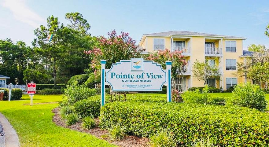 Charming second floor unit with 2 bedrooms, 2 baths and community pool.The unit has a balcony with a great storage space, good closet spaces and a nice open floor pan. Great investor opportunity. Pet friendly community. Walking distance to Sandestin Resort, Grand Boulevard shopping Center, Sacred Heart Hospital and all the conveniences of the Emerald Coast. Only minutes away from the world's most beautiful beaches.