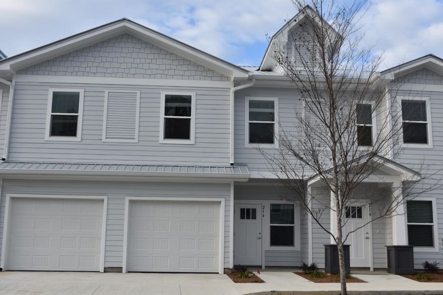 Like New three bedroom, two and one half bath townhouse with a garage. This Floor plan features 3BR / 2.5 BA with a total of 1485 sq.ft. plus a garage. Beautiful finishes including Quartz Countertops throughout, Stainless Steel Appliances and Luxury Vinyl Plank flooring.Bedrooms are located on the second floor. This unit features a seemless shower door in the primary bath. Screened Porch for enjoying the Florida sunshine. Verandas at Freeport offers a community pool, central mailbox, and centrally located in Freeport and Walton County.