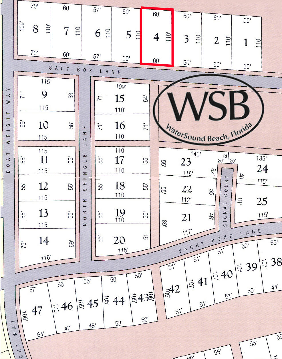 This lot located in the beautiful beach community of Watersound Beach. This community features heated swimming pool, miles of pedestrian bridges leading to the white sands of the Gulf of Mexico, foot and bike paths, post office and more. As an owner, additional amenities are available through the purchase of one of three St. Joe Club & Resort memberships. Click on documents for additional info. Buyers fee of .% of purchase price payable to the St. Joe Community Fnd and .25% of purchase price payable to Watersound HOA at closing.