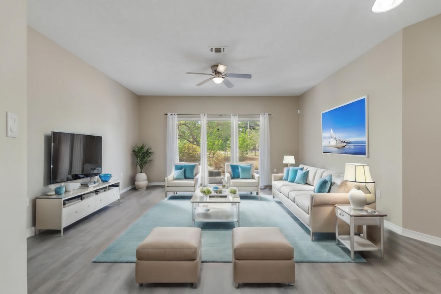 Assumable mortgage @ 2.25%.  Bay area living at its finest in this adorable 3 bed, 3.5 bath townhome. With an ensuite bedroom on the 1st floor, enjoy convenience and comfort. The open kitchen, breakfast bar, and dining area flow seamlessly into the living room, creating an ideal space for entertaining. Step outside to the spacious patio, perfect for outdoor relaxation. Updates include flooring, paint, fixtures, plus a/c (2018), water heater (2024), and roof (2022). Community amenities include a pool, bay access, beach, and dock. Enjoy the best of coastal living! Buyer to verify all information.