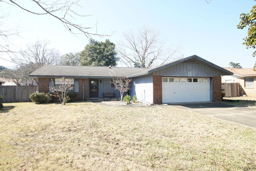 Great 3 bedroom and 2 bath home with 1534 sq ft, located very close to the military bases, beaches, schools, shopping and restaurants! the HVAC is less than 5 years old and the water heater is less than 3 years old approximately. The home features a split floor plan. There is a galley kitchen with an eat in dining area. The living room has a fireplace and sliding glass doors to the covered, screened patio. The master bedroom has an ensuite bathroom and large walk in closet. Also the master bedroom has windows overlooking the fenced back yard. There are two additional guest bedrooms and a full guest bath.  The home features a two car garage. Buyer to verify all dimensions and information.