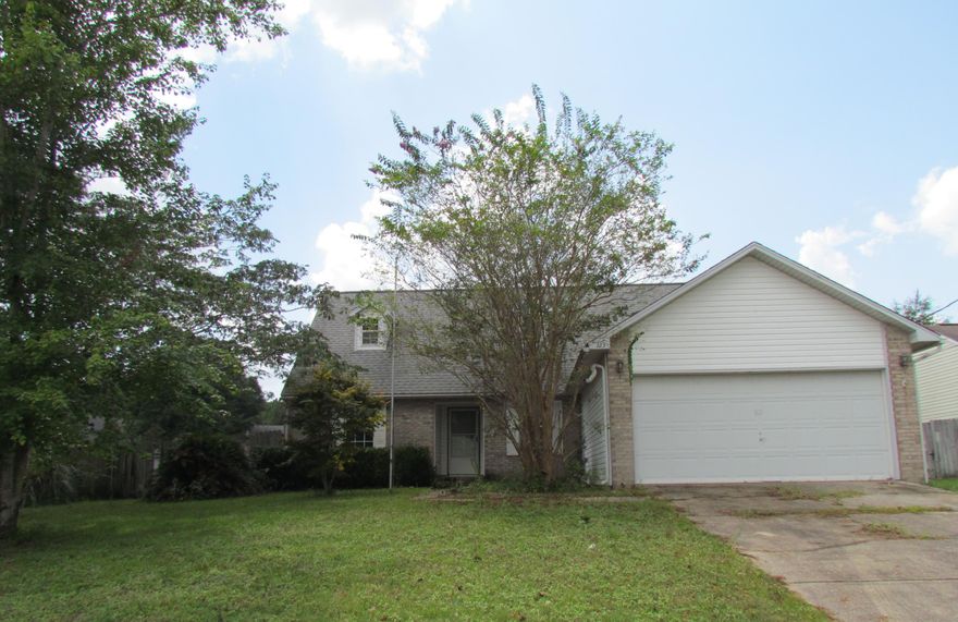 4 bedroom, 2 bath house with two master bedrooms located just north of the I-10 in Park Place subdivision. There is new carpeting throughout and newly painted. When you enter the house the living area is in front of you with a sliding glass door to the back yard. There is a dining area that looks out the front of the yard. The kitchen has a breakfast bar. The first master bedroom with full bath is located right off the kitchen. The other two bedrooms are located to the other side of the house and also have a full bath. The second master is located on the second floor and has a loft area which would be ideal for an office or play room. There is also a good size full bath on the second floor. Property is being sold 'as is'. Buyer to verify all pertinent information to satisfy themselves