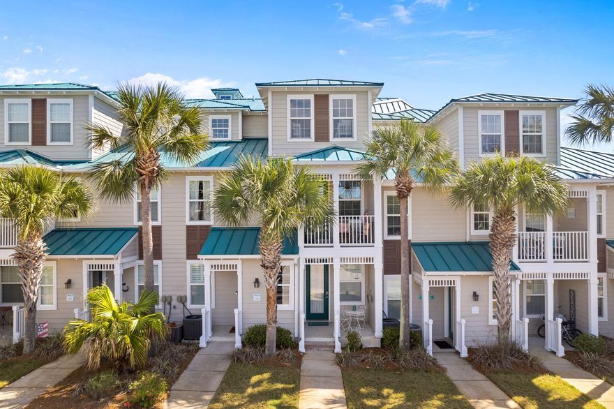 Rental ready and turnkey 4 bedroom 2.5 bath condo overlooking the pool at the Villages of Blue Mountain Beach!  This multilevel unit features 20' ceilings in the living area, an updated kitchen, and new flooring.  .  The amenities include a large pool, fitness center, shuffle board, and a putting green.  Two gated entrances to the community offer ease of access to 30A or County Road 83, where you can easily access the beach or Highway 98.  The community offers golf cart parking onsite for a nominal fee.  The Village of Blue Mountain beach is a 2 minute walk to all the new retail space along 30A which includes Love Salon, Coffee Shoppe at 30A, and Mimmo's Italian.
