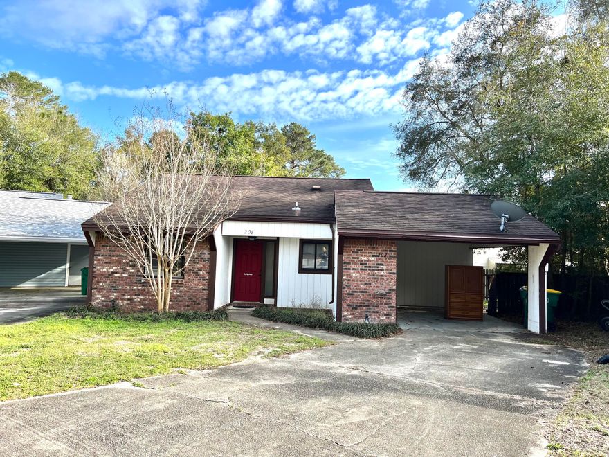 Great home in the best location for Northwest FL State College, Eglin AFB & 7th. Special Forces! This 3 bedroom home features updated kitchen with neutral gray cabinets & easy care flooring. Large living area is ideal for numerous room functions. Indoor laundry area for added convenience. Outdoor deck and additional covered patio expands your living area to include the backyard. Extra storage provided in carport. Owner will consider pets with restrictions. Any pet must be spayed/neutered, housebroken and current on all shots. Required a non-refundable pet fee. Any person 18 years old or older must apply separately. Tenants required to carry renter's liability insurance. Ice maker not warranted