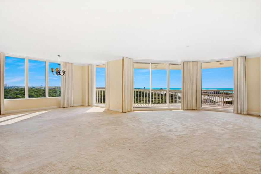 Enjoy spectacular Gulf and Henderson Beach State Park views from this larger-than-typical end unit condo located at St. Barth, inside the gates of Silver Shells Beach Resort & Spa. Upon entering, you are greeted with light coastal tones and unobstructed views of the white sand beach and sparkling emerald-green waters that make the Florida panhandle such a popular destination year after year. The living, kitchen, and dining areas offer an open-concept design for easy flow; perfect for relaxing and entertaining.  Accessible from the living, dining, and master bedroom, an expansive balcony greets you with the sights and sounds of the Gulf and the pristine natural setting of Henderson Beach State Park. Enjoy sipping coffee while watching the sunrise, or entertaining friends and family on