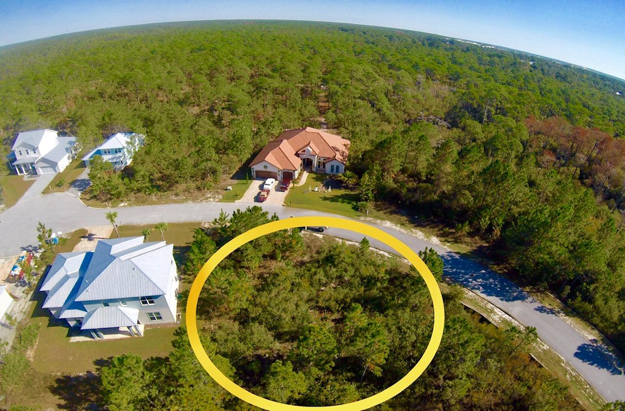Full set of house plans included with this lot purchase. (I will have a building permit in the next 2-3 weeks.) This lot backs up to the neighborhood preservation area, this Cypress Breeze Plantation lot is perfect to build your dream home (primary, secondary, or rental). This community offers a 13,000 SF heated, resort style spa pool that boasts two 12 foot cascading waterfalls, multiple pool decks and entertainment areas. Easy access by foot, bike or golf cart to white sandy beaches, Gulf Place and all that 30A has to offer. Gulf Place has many specialty shops, restaurants, and entertainment while 30A offers miles of bike and walking trails, eco tours and easy access to Grayton Beach, Seaside and Watercolor.