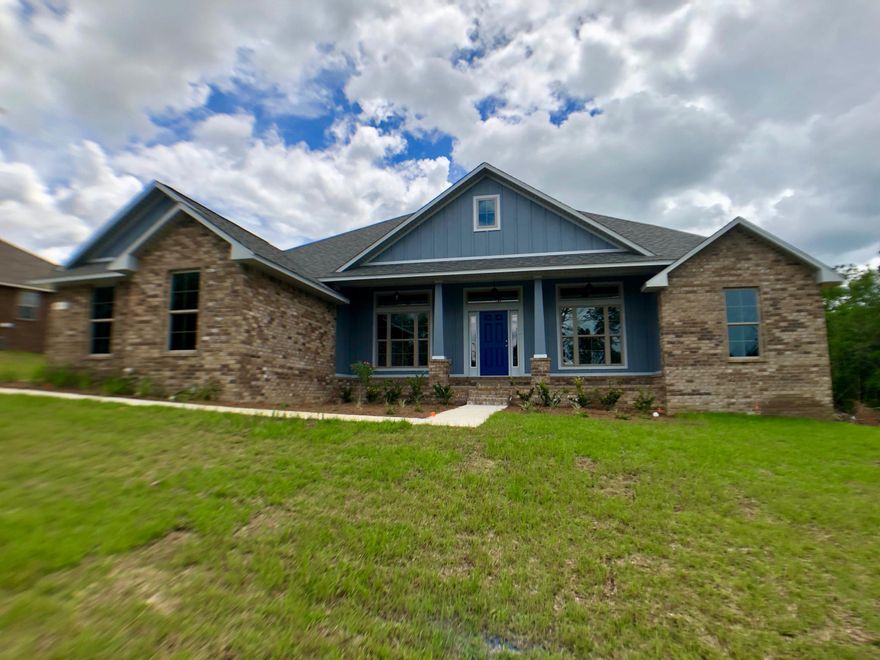 New for Fox Valley, we're combining lots and adding a 3 CAR Side-Entry Garage for our largest floor plan! The highlight of this 3086sqft home is the 22'x21' Florida Room, offering an expansive space to fill all needs and comforts with great natural lighting. The kitchen features beautiful custom-made maple cabinets, granite countertops, recessed and under-mount lighting, stainless steel appliances, and a large walk-in pantry. The Master Bath has a 5' full-tiled Shower, Garden Tub, double-vanities, and two Walk-In Closets. The fourth bedroom has its own private area with bathroom access.This home is energy efficient with a 14 seer HVAC and low-E vinyl windows, and it offers easy yard maintenance with full sod and an automated sprinkler system.