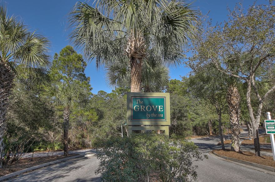 Home in The Grove by the Sea.