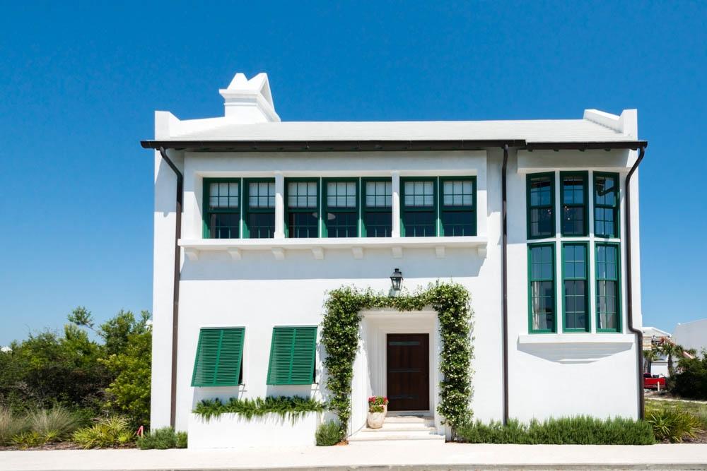 Entered for comp purposes. Located on the beach-side of Florida's ''Scenic 30A,'' this beautiful courtyard home currently features breathtaking views of the Gulf of Mexico, and is just a few short steps from what The New York Times said ''may be the best beach in the continental U.S.'' Designed by internationally renowned architects Ike Kligerman Barkley of New York, this new home features 4 bedrooms and 3 1/2 baths. Two of the ground floor's three bedrooms open straight into the large private courtyard, which features a large swimming pool and an exquisite outdoor dining loggia. Cypress hardwood flooring throughout the second floor gives the home a warm, open feeling. Home being sold unfurnished.