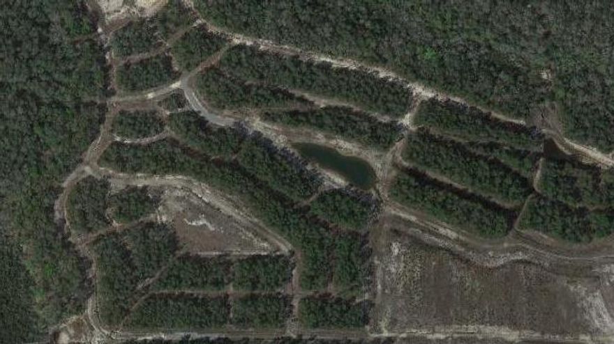 1 platted and finished lot.