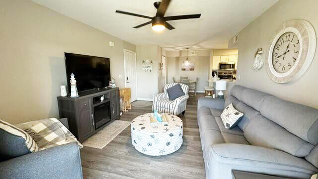 Unit 18 is a stunning third-floor, two-bedroom condo at Indian Lake that is offered fully furnished and move-in ready. Perfect for long-term rental, short term rental and as a primary residence. NEW HVAC & NEW Primary Bedroom Windows!!This gem is ideally located in the heart of Destin. Just across the street from Morgan's Sports Center and Destin Dog Park, convenience is at your doorstep. With easy access just one street back from Hwy 98, commuting is a breeze. Plus, you're only a short distance from Henderson Beach State Park, where you can enjoy the sun and the emerald waters of the Gulf of Mexico.