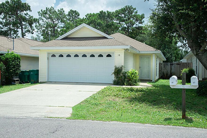 Great home with an open floor plan, kitchen has a breakfast bar, lots of cabinet storage and all appliances. Convenient to both Eglin AFB and Hurlburt Field. New interior paint and tile or LVP flooring throughout!  The family room opens out to a patio and fenced back yard. Call for an appointment! Small pet may be considered with owner approval and payment of a non-refundable pet fee.