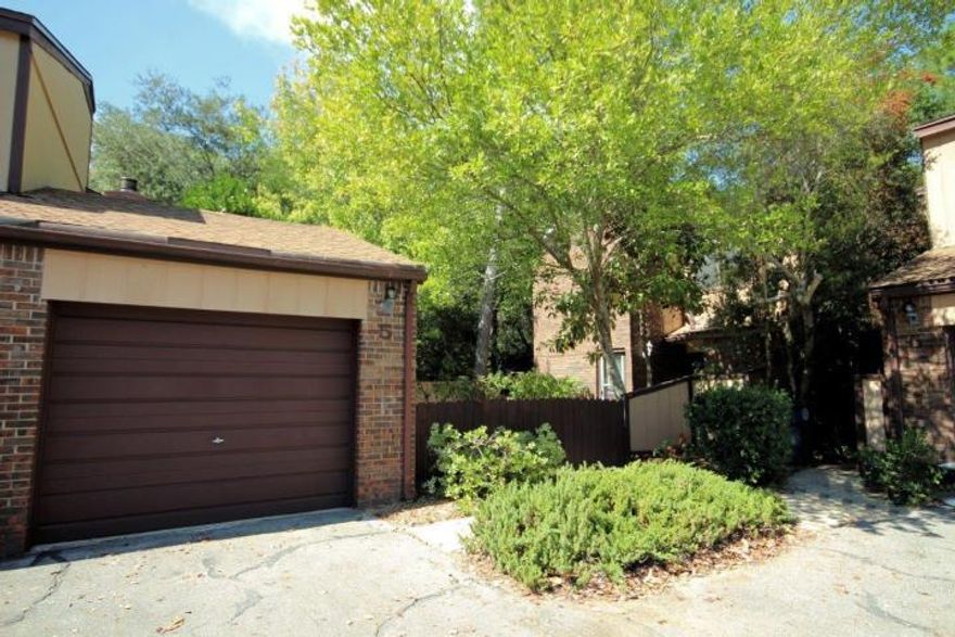 Flooring paint and appliances 2years old.This unit has a private fenced-in courtyard and a interior laundry room. The kitchen is bright and cheery. The Living Room is spacious and the open floor plan connects it to the dining area and kitchen.In addition to the rear patio area for entertaining, the upstairs has a balcony. Extra large 1 car garage as well as one additional parking spot on the side/rear of unit.Its a convenient central location in valp. with an easy commute to Eglin AFB, Airport, Community parks,and duke field. Hidden Cove is a waterfront community that offers a pool and exercise room that is included in your rent.The dock is available for you to use for daily swimming or enjoying the sunsets and sunrise.You have to see to appreciate all this unit has too offer