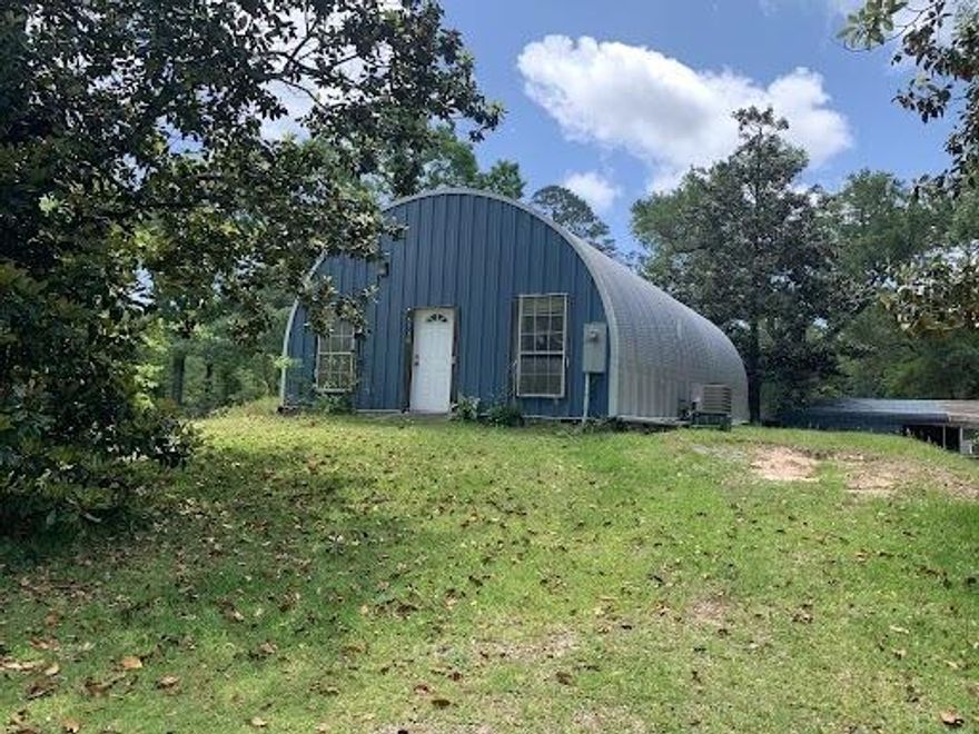 Are you looking for a unique property? Good! You have found it! This all metal home is fully insulated, 1 bedroom, 1 bathroom and a loft space above the living area. The property is situated on Racoon Bayou and features a car port, covered deck and a boat ramp. This listing includes 2 parcels, the second parcel ID is: 17-1S-28-3340-00300-0090 it is the lot immediately beside the property with a building on it.