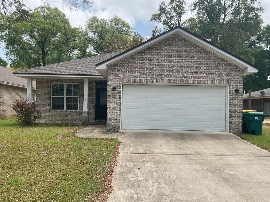 (Professional Pictures coming soon!!) Welcome to this beautifully maintained four-bedroom, two-bath home located in the heart of Niceville. Featuring durable luxury vinyl plank flooring, designer lighting, and newer construction, this home blends modern style with everyday comfort. Step inside to a welcoming dining room that flows into an open-concept kitchen and living area, highlighted by tray ceilings and plenty of natural light. The kitchen boasts a large island, stainless steel appliances, and stone countertops--perfect for both casual meals and entertaining. The spacious primary suite offers a double vanity and a relaxing atmosphere, while the additional three bedrooms feature plush carpeting and ceiling fans. The guest bathroom is elegantly finished with custom tile, a glass-enclosed shower/tub combo, and a generous vanity. Enjoy the convenience of a dedicated laundry room, a two-car garage, fully fenced in backyard and five pre-installed TV mounts throughout the home. Located just minutes from local shops, parks, and schools, this home is move-in ready and packed with thoughtful upgrades. This home won't last long, so contact us today for your private showing!!