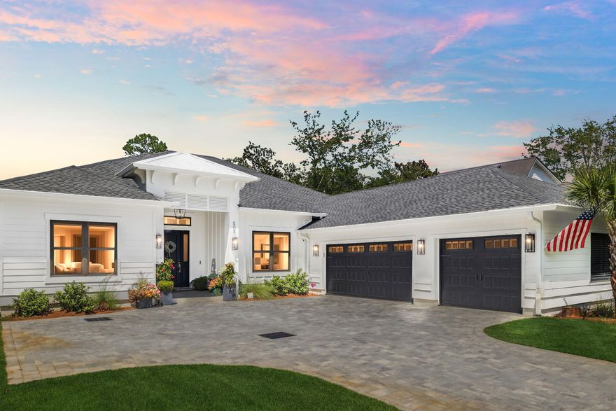 Welcome to 508 W Point Washington Road--where luxury meets laid-back coastal living. This custom-built, single-level 4-bedroom home is thoughtfully designed with high-end finishes and an effortless flow throughout. The heart of the home is a chef's kitchen, complete with premium appliances, oversized island, custom cabinetry, and designer touches perfect for entertaining or everyday living.Retreat to the expansive primary suite, featuring a spa-inspired custom bathroom with a soaking tub, walk-in shower, and dual vanities--all crafted with comfort and elegance in mind.Step outside to your private backyard oasis, where a custom pool and spillover hot tub invite you to relax in total seclusion. For boating enthusiasts, the private dock includes a 12,000-pound boat lift, offering seamless access to the water. A 3-car garage rounds out this exceptional property, combining functionality with style.

This is a rare opportunity to own a luxury home in the desirable Point Washington areaminutes from 30A, yet tucked away in peaceful privacy.