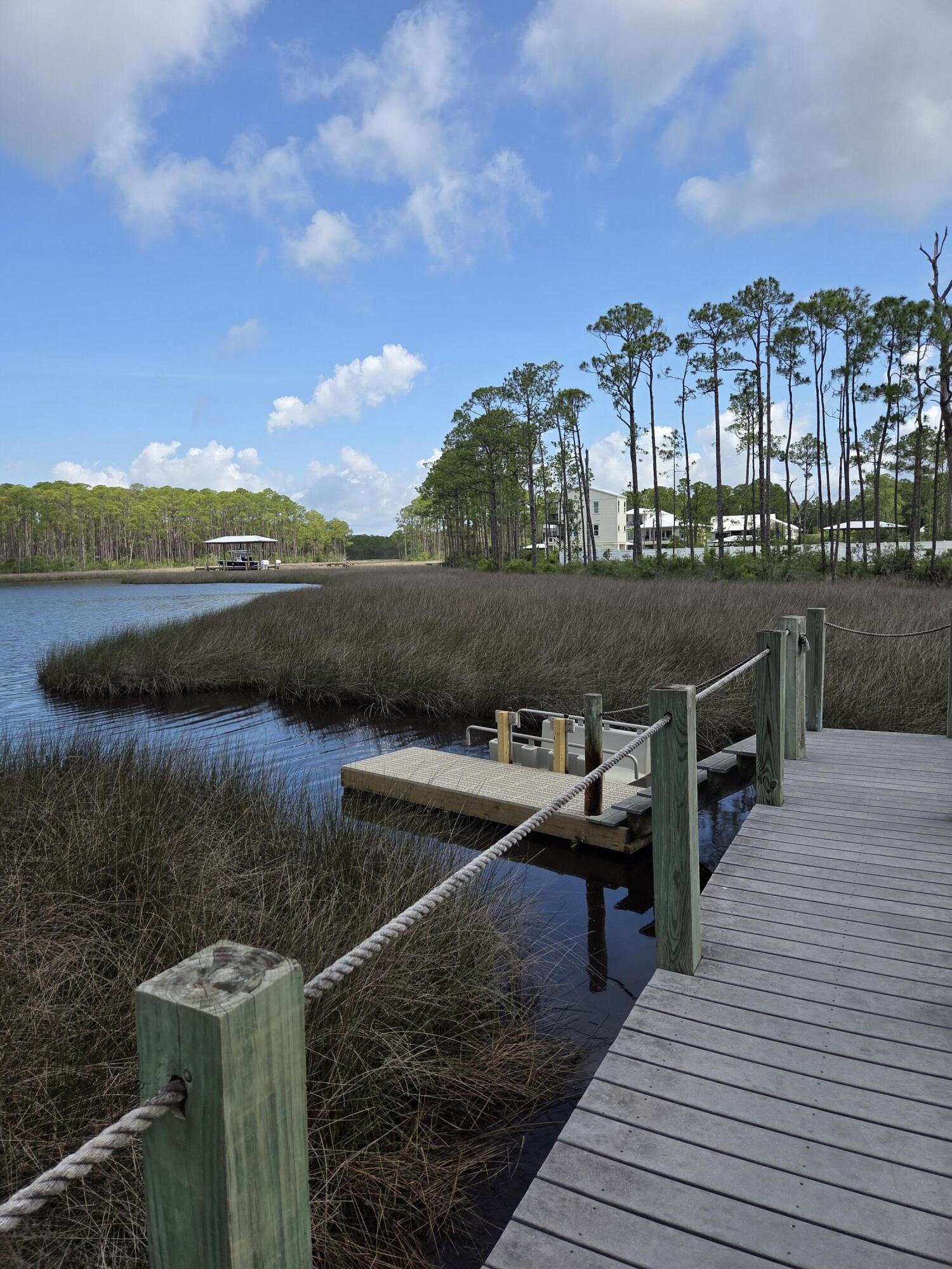 STATE AND FEDERAL WETLAND PERMITS ARE IN HAND AND TRANSFERABLE TO THE NEW OWNER. Cessna Landing is a 49 lot gated waterfront community located two miles north of the intersection Hwys 393 and 98. There is a community pool, and canoe, kayak and Yolo board bay access, The Charles E. Cessna county boat launch is adjacent to the community. Buyer to verify all information and dimensions.